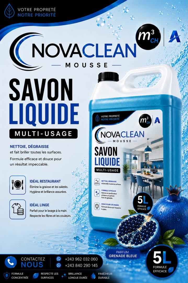 Savon liquide — Grenade bleue 5 L